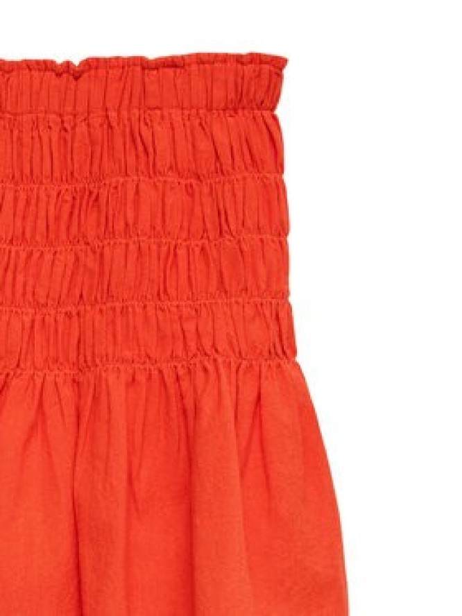 Vero Moda Spódnica mini Sofia 10350924 Pomarańczowy Regular Fit