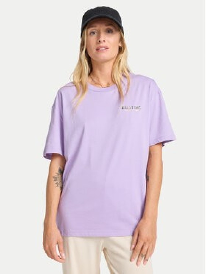 Billabong T-Shirt Mixing Vibes EBJZT00473 Fioletowy Regular Fit