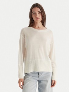 Armani Exchange Sweter XW000772 AF16602 U1003 Écru Relaxed Fit