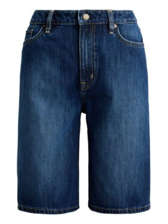 LAUREN RALPH LAUREN Szorty jeansowe 200P13594001 Niebieski Wide Leg