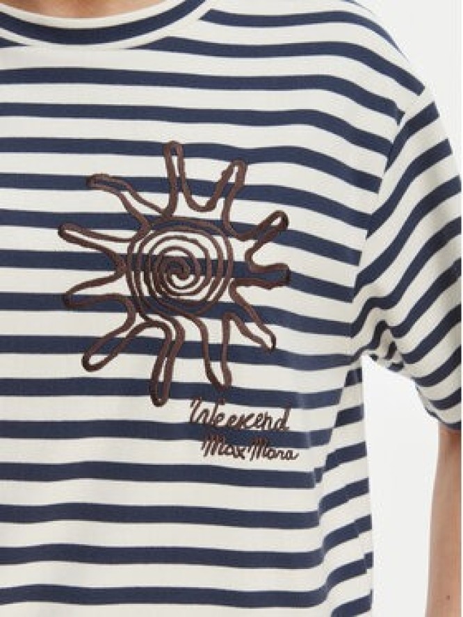 Weekend Max Mara T-Shirt Sabato 2615941112 Granatowy Regular Fit