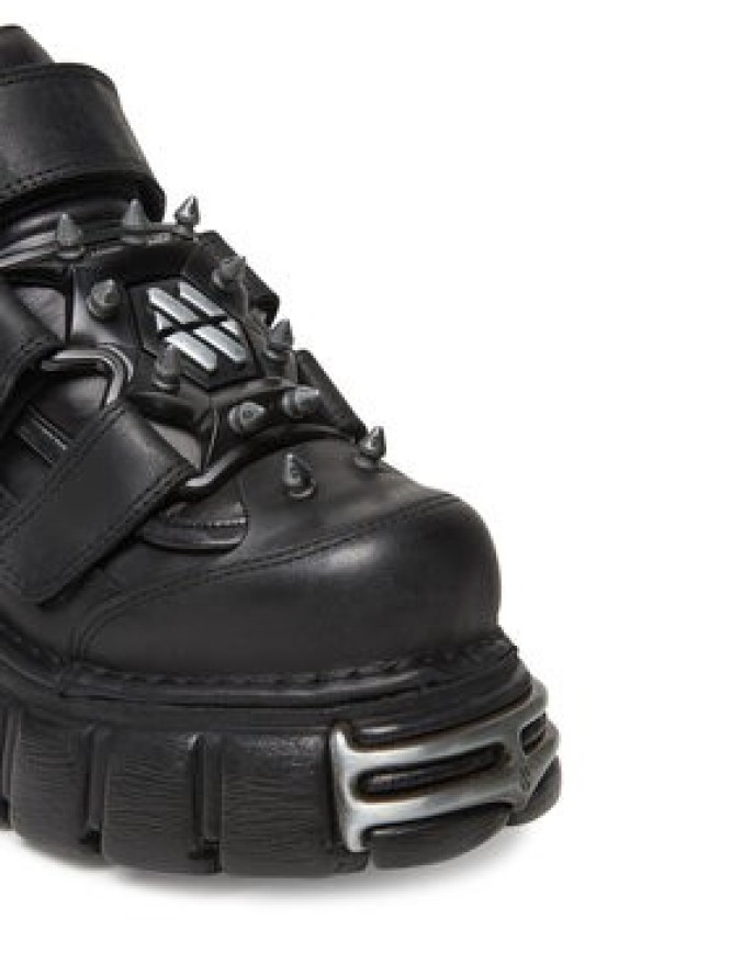 NEW ROCK Botki M-285C-S1 Czarny