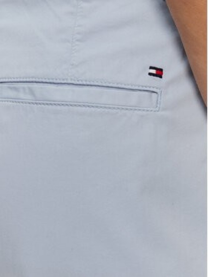 Tommy Hilfiger Szorty materiałowe WW0WW42457 Błękitny Regular Fit