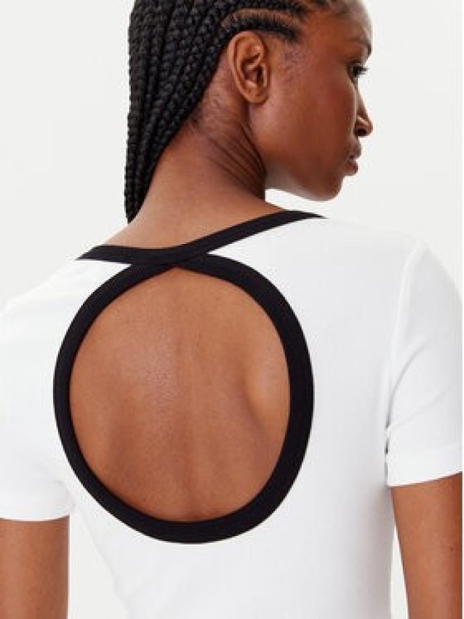 Morgan T-Shirt 252-DOPPY Biały Slim Fit