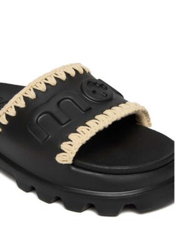 Mou Klapki MU.SW661000N Czarny