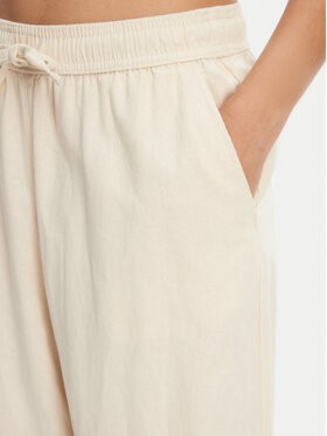 Roxy Spodnie materiałowe Lekeitio Break ERJNP03636 Beżowy Regular Fit