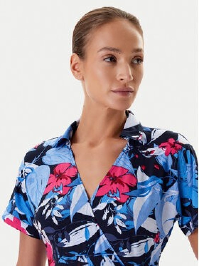 Tatuum Sukienka letnia Zerwi T2542.976 Niebieski Regular Fit