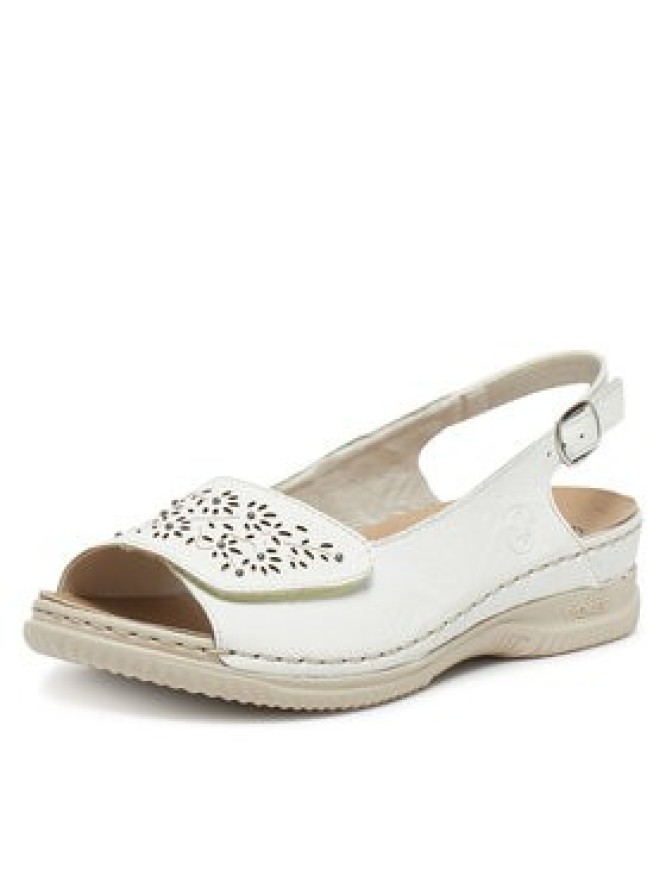 Rieker Sandały V7450-80 Biały