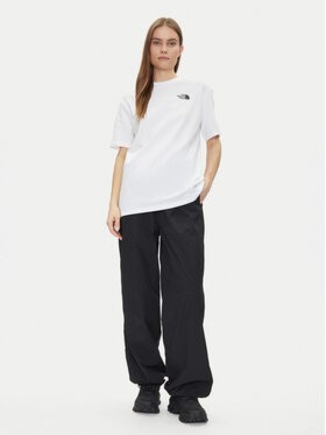 The North Face T-Shirt NF0A87NQFN41 Biały Oversize