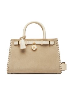 Tommy Hilfiger Torebka American Icon Mini Tote Su AW0AW17469 Beżowy