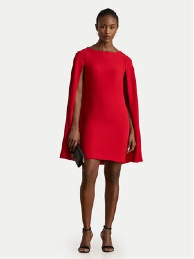 LAUREN RALPH LAUREN Sukienka koktajlowa 253980921004 Czerwony Slim Fit