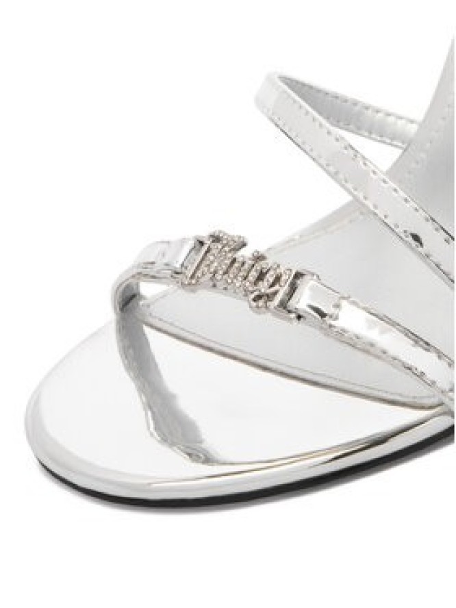 Juicy Couture Sandały EO-LS955554-8 Srebrny