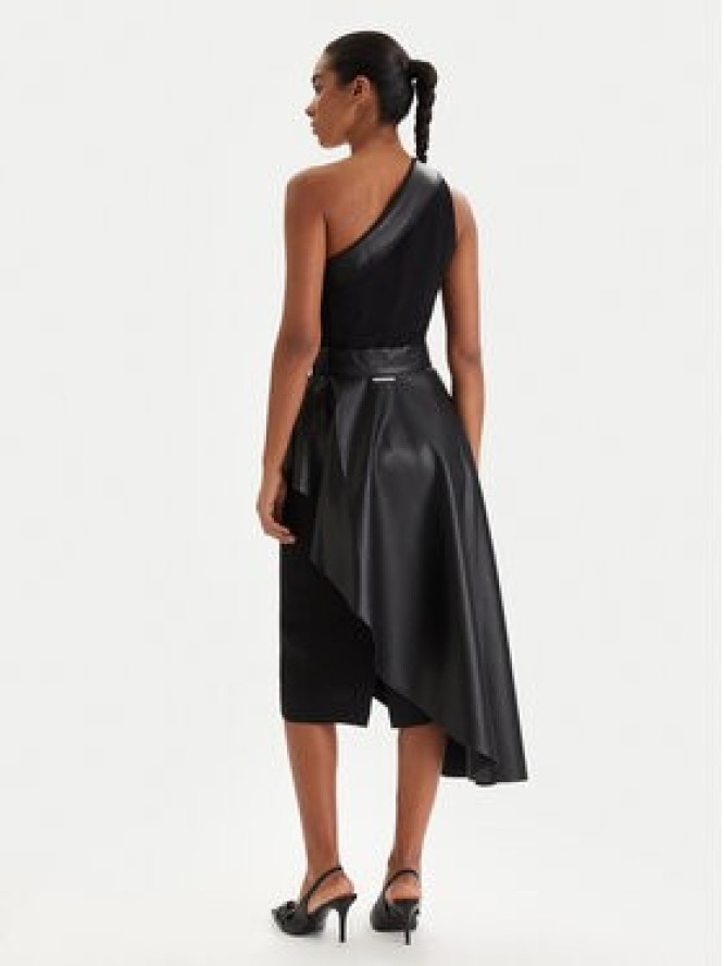 KARL LAGERFELD Sukienka koktajlowa B1W13002 Czarny Slim Fit