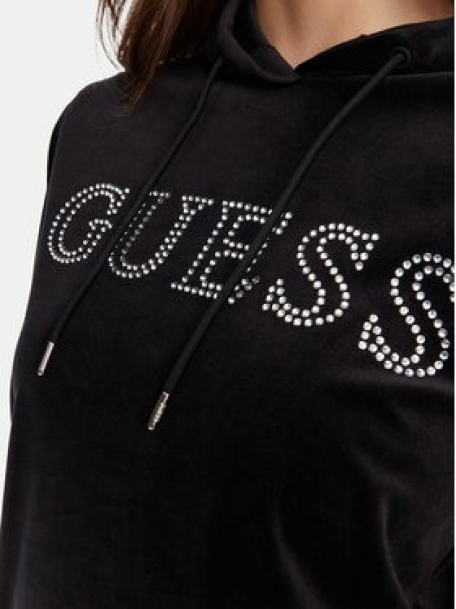 Guess Bluza V4RQ25 K0232 Czarny Regular Fit