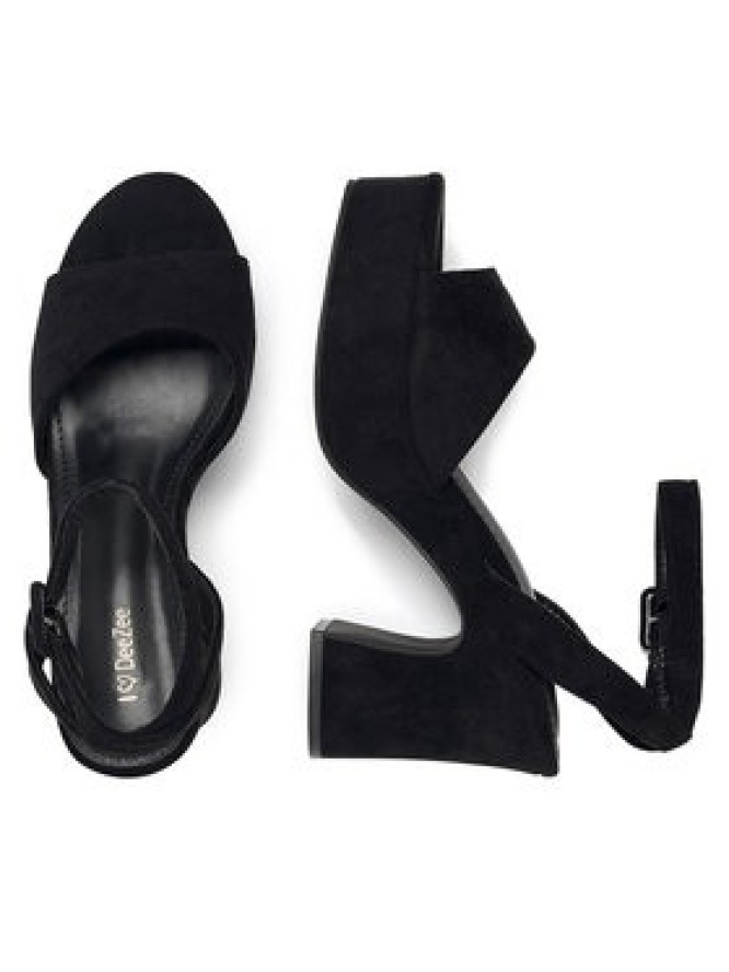 DeeZee Sandały HY1808-01 Czarny