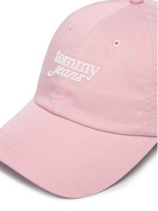 Tommy Hilfiger Czapka z daszkiem Scri AW0AW18358 Różowy