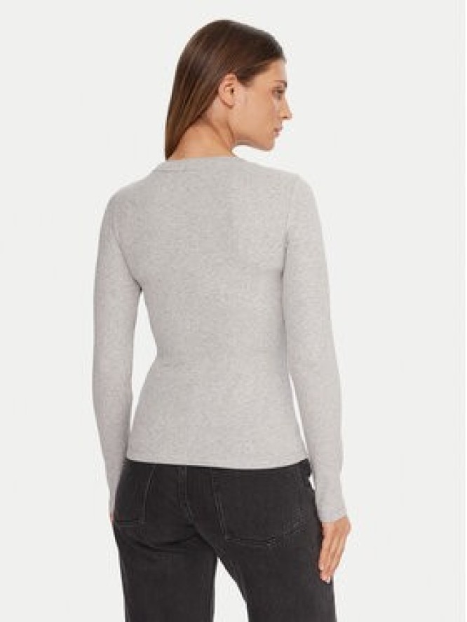 Guess Jeans Bluzka W5BP01 KA0H1 Szary Slim Fit