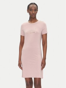 EA7 Emporio Armani Sukienka codzienna 7W000478 AF12500 U4079 Różowy Regular Fit