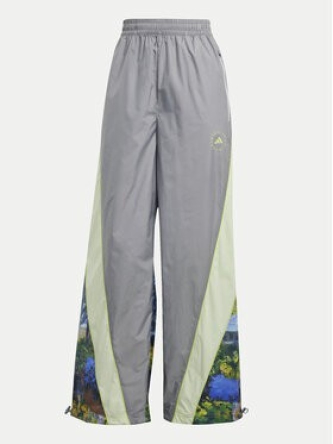 adidas by Stella McCartney Spodnie dresowe Earth Collage JG5794 Szary Loose Fit