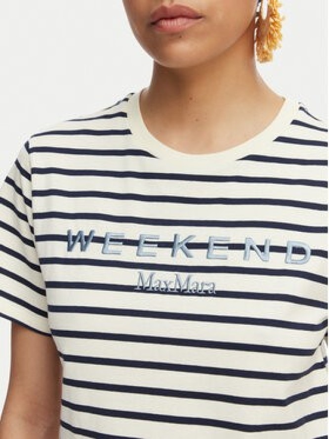 Weekend Max Mara T-Shirt Bora 2615971042 Granatowy Regular Fit