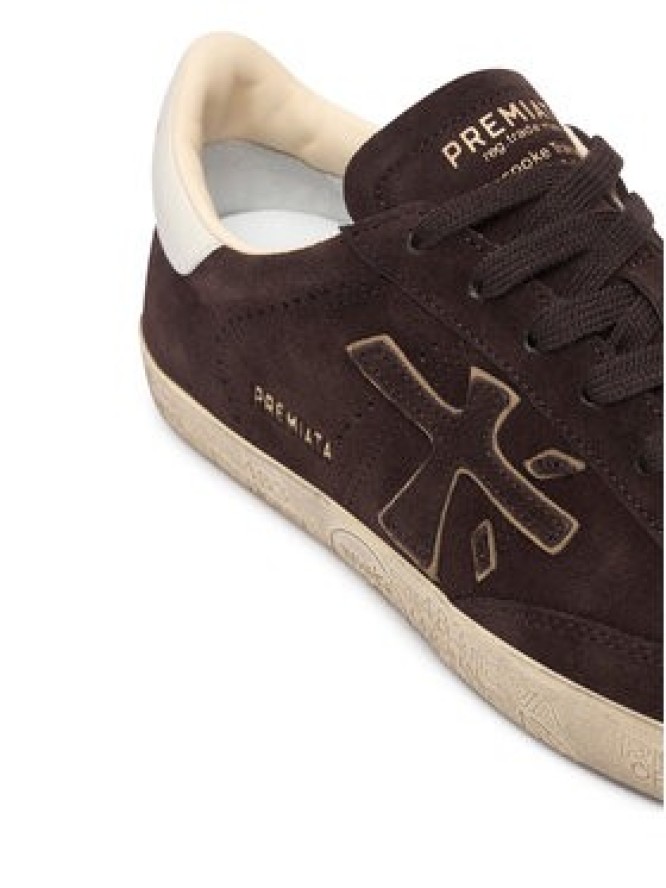 Premiata Sneakersy Stevend Var 7897 Brązowy ciemny