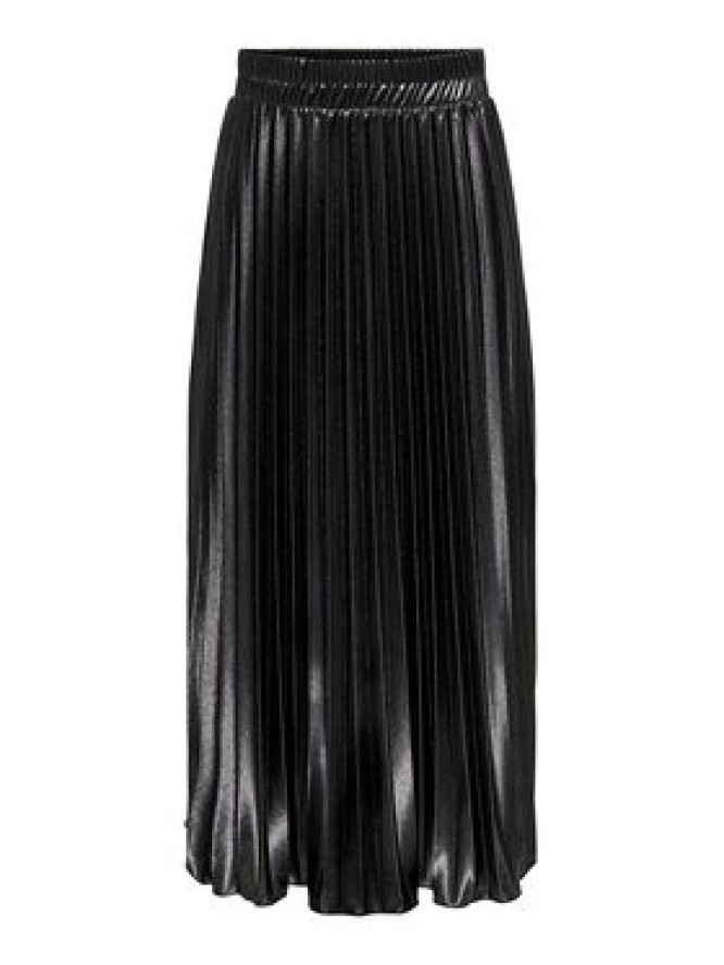ONLY Spódnica plisowana Lyon 15330727 Czarny Regular Fit