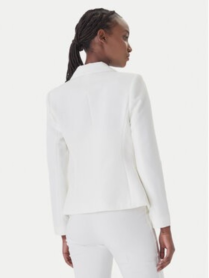 Rinascimento Marynarka CFC0128639003 Biały Regular Fit