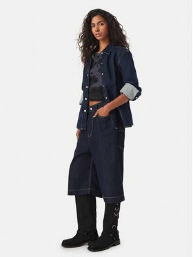 G-Star Raw Bermudy Patti D29024-D934 Granatowy Regular Fit
