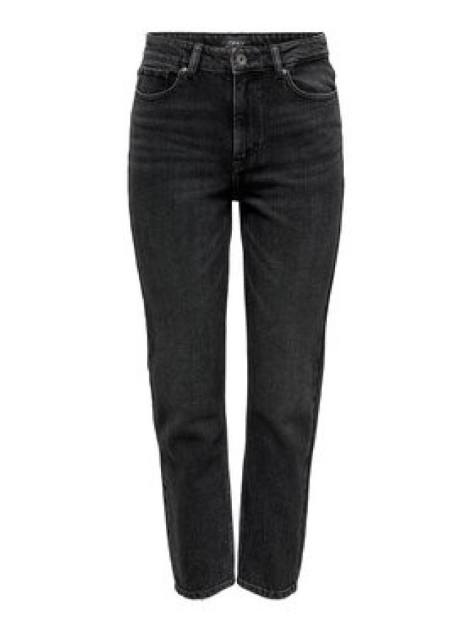 ONLY Jeansy Emily 15235780 Czarny Straight Fit