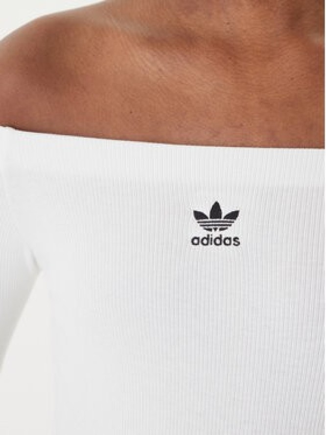 adidas Bluzka Essentials KE3153 Biały Slim Fit