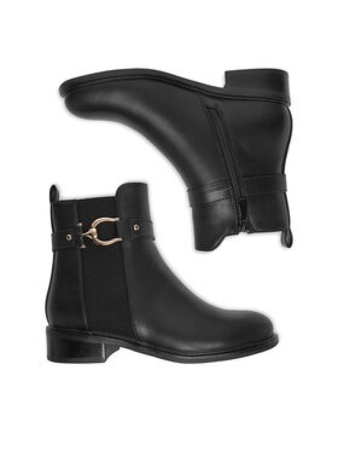 DeeZee Botki HX20207-291 Czarny