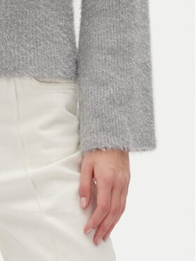 DKNY Sweter DJ4R0504 Szary Regular Fit