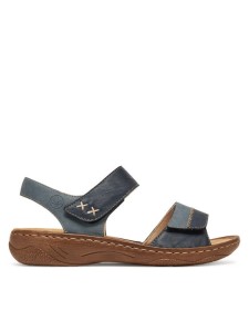 Rieker Sandały V2860-14 Granatowy