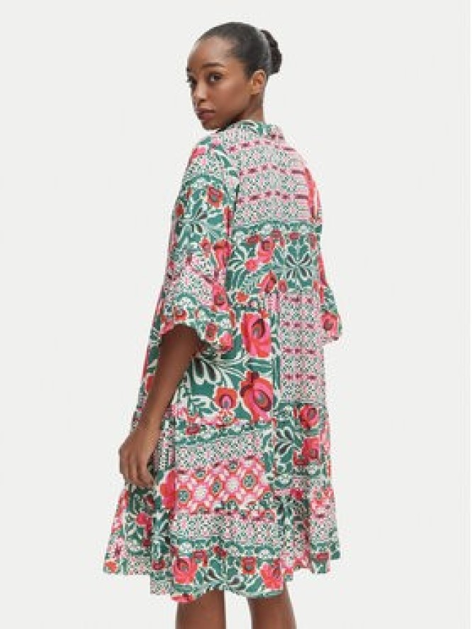 Iconique Sukienka letnia Morena IC26-094 Kolorowy Relaxed Fit