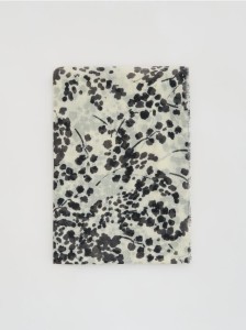 Wzorzysty szal - czarny