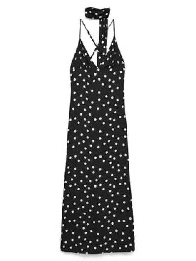 Vero Moda Sukienka letnia Elisa 10350647 Czarny Regular Fit