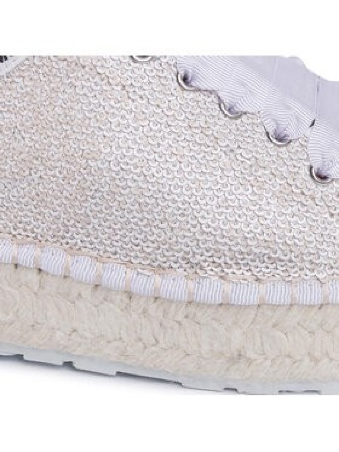 LOVE MOSCHINO Espadryle JA10383G0AJL010A Beżowy