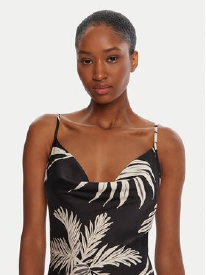 Guess Sukienka koktajlowa W5GK85 WH9C2 Czarny Classic Fit