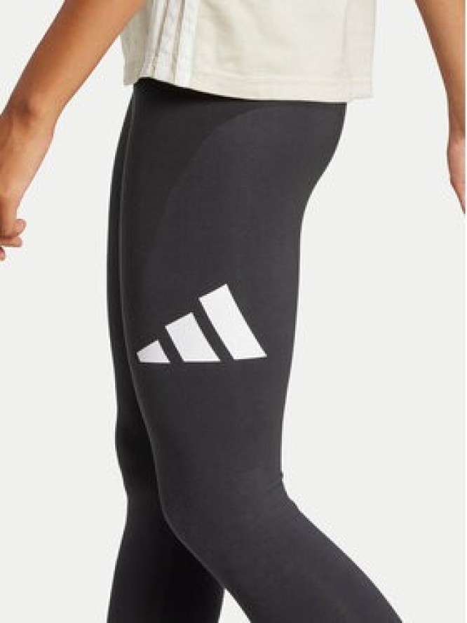 adidas Legginsy Essentials Big Logo JH1182 Czarny Slim Fit