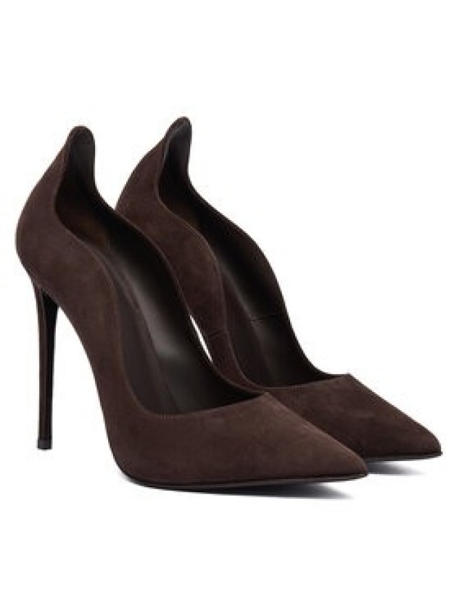 Le Silla Szpilki 2102R100R1PPVEL Brązowy