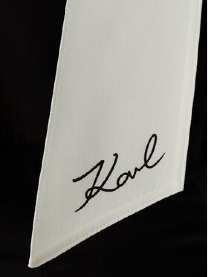 KARL LAGERFELD Top B2W46036 Czarny Regular Fit