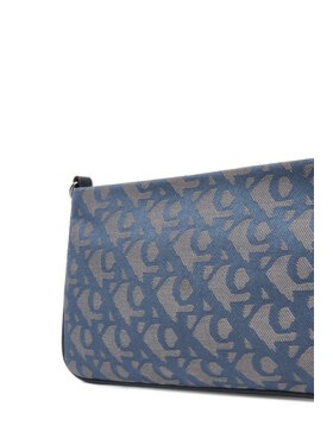 Calvin Klein Jeans Torebka Ckj Monogram Mini Bag LV04K3183G Niebieski