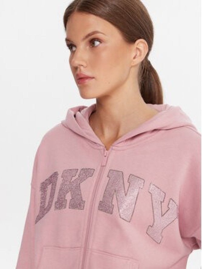 DKNY Sport Bluza DP5J9670 Różowy Regular Fit