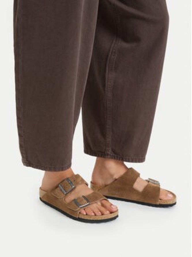Birkenstock Klapki Arizona 1032717 Beżowy ciemny