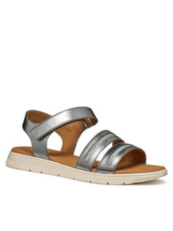 Geox Sandały D Dandra D55NNE 0BNEW C1357 Szary