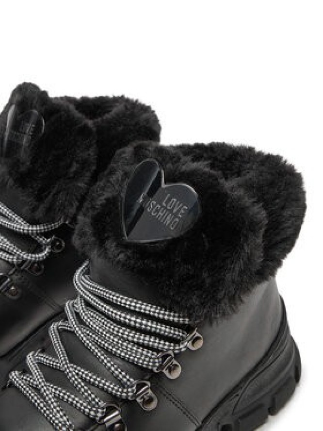 LOVE MOSCHINO Trzewiki JA15484G0LIAS00A Czarny