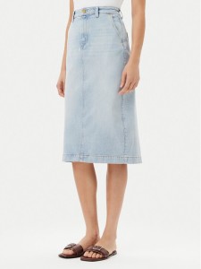 Marc O'Polo Spódnica jeansowa 503 9186 24009 Niebieski Regular Fit