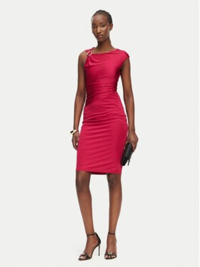 Marciano Guess Sukienka koktajlowa G6GK24 K3066 Różowy Slim Fit