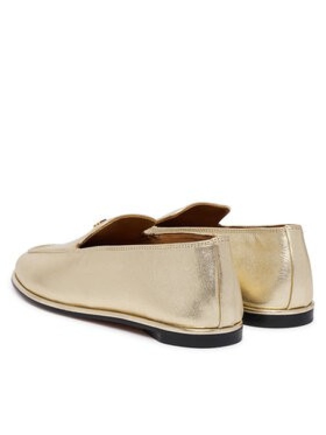 Tommy Hilfiger Lordsy Gold Loafer FW0FW08958 Złoty