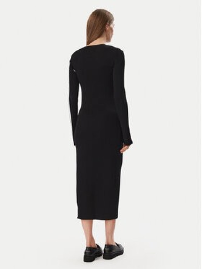 KARL LAGERFELD Sukienka codzienna B4W13053 Czarny Slim Fit